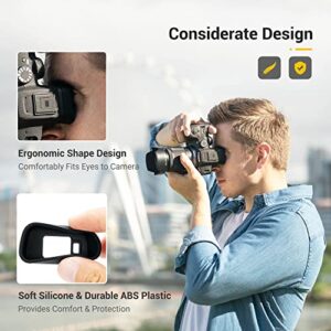 Soft Silicon R7 Eyecup Eyepiece，Extended Camera Eye Cup Viewfinder Special Designed for Canon EOS R7 Mirrorless Camera