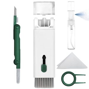 walrfid laptop phone screen cleaner spray computer keyboard earbud cleaning kit for mac macbook iphone ipad iwatch ipod airpods earbuds pro, cleaners pen with 5ml touchscreen cleaners mist – green