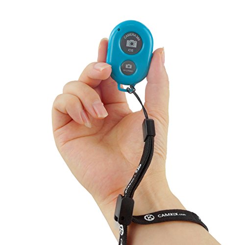 CamKix Camera Shutter Remote Control with Bluetooth Wireless Technology - Create Amazing Photos and Videos Hands-Free - Works with Most Smartphones and Tablets (iOS and Android)
