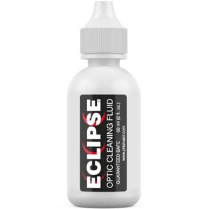eclipse optic cleaning solution – camera lens and digital sensor cleaner fluid – works with all cameras, binoculars, and other optical products – dropper tip (59ml) – 2oz