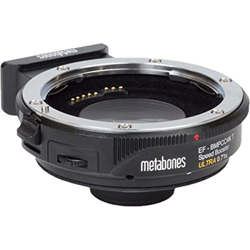 Metabones T Speed Booster Ultra 0.71x Adapter for Canon EF Lens to BMPCC4K Camera