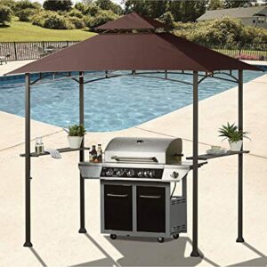 Grill Gazebo Replacement Roof for #L-GZ238PST-11 by ABCCANOPY