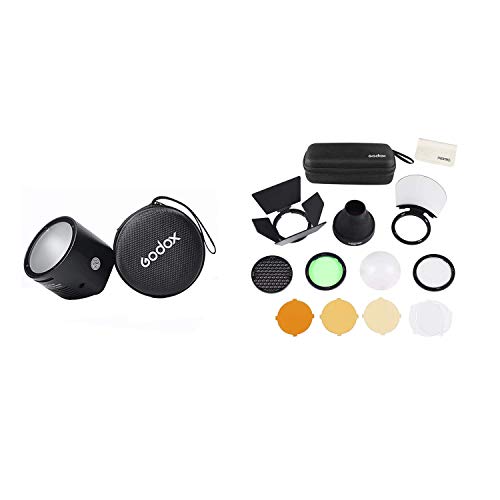 Godox H200R Ring Flash Head with Godox AK-R1 Accessories Kit