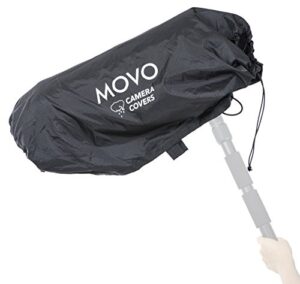 movo crc31 storm raincover protector for dslr cameras, lenses, photographic equipment (xl size: 31 x 14.5)