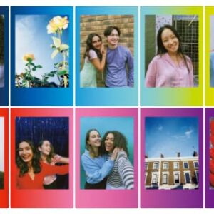 Fujifilm Instax Mini Rainbow Instant Film [International Version]