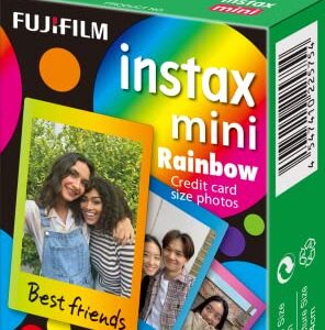 Fujifilm Instax Mini Rainbow Instant Film [International Version]