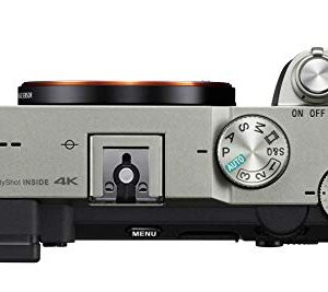 Sony Alpha 7C Full-Frame Mirrorless Camera - Silver (ILCE7C/S)