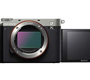 Sony Alpha 7C Full-Frame Mirrorless Camera - Silver (ILCE7C/S)