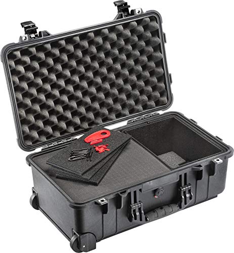 Pelican 1510 Hybrid Case - With TrekPak Dividers and Foam (Black)