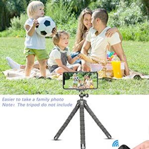 Remote Shutter for iPhone Camera, Bluetooth Remote for Android, Hands Free Works with Take a Christmas Family Portrait, Create Amazing Photos and Selfies, Wrist Strap Included（3 Pack）