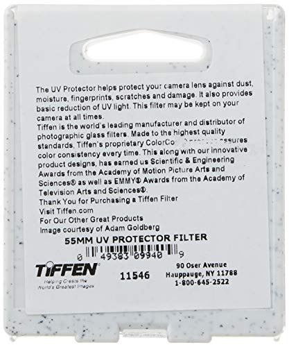 Tiffen 55UVP 55mm UV Protection Filter