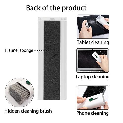 7 in 1 Electronic Cleaner kit - Keyboard Cleaner, Keyboard Cleaning Kit, Laptop Cleaner with Brush, Electronic Cleaner for Airpods pro/Laptop/Phone/Computer/Screen(Give Away a Flannel Cloth)Dark green