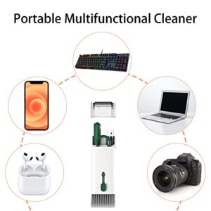 7 in 1 Electronic Cleaner kit - Keyboard Cleaner, Keyboard Cleaning Kit, Laptop Cleaner with Brush, Electronic Cleaner for Airpods pro/Laptop/Phone/Computer/Screen(Give Away a Flannel Cloth)Dark green