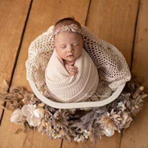 Twinkle Nest Baby Wrap. Set of 3 Newborn Photography Wraps. Baby Swaddle or Blanket for Newborn Photography Props. Waffle Knit Baby Wraps. Baby Photoshoot Props for Boy or Girl. Baby Registry Gift.