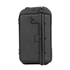 Monoprice Weatherproof Hard Case - 22 x 14 x 8 Inches - With Customizable Foam, IP67, Shockproof, Name Plate, Black