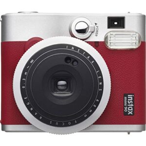 Fujifilm Instax Mini 90 Neo Classic Camera, Instant Film Camera, USA - Red