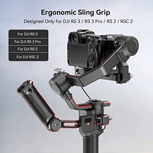 SmallRig Adjustable Handle Sling Handgrip for DJI RS 2 / RSC 2 / RS 3 / RS 3 Pro/RS 3 Mini Gimbal Handheld Stabilizer - 3028