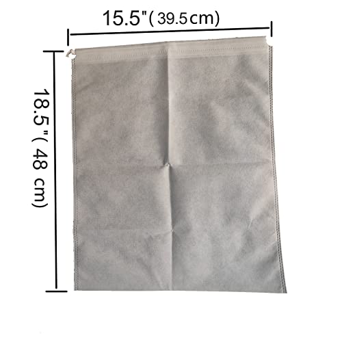 Vabiooth Microscope Dust Cover 15.5" x 18.5" (39.5cm x 48cm), White Fabric