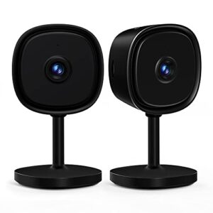 laview 3mp cameras for home security,2k indoor security camera for baby/elder/pet with clear night vision,24/7 live video,motion detection,2 way audio,us cloud/sd card storage,compatible with alexa