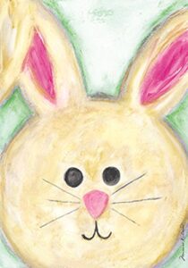 toland home garden 107092 floppy eared bunny easter flag 28×40 inch double sided easter garden flag for outdoor house flag yard decoration