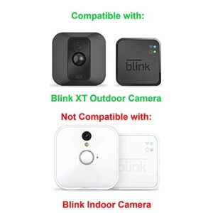 Silicone Covers Skins for Blink XT/XT2 Security Camera,Silicon Case for Blinks Home Security - Anti-Scretch Protective for Full Protection - Indoor Outdoor Best Home Accessories (3 Pack White)