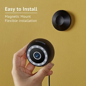 LaView 4MP 2K Security Cameras Outdoor Indoor Wired,IP65, Starlight Sensor & 100 Ft Night Vision,Motion/Person Detection,2-Way Audio/Spotlight,US Cloud,Compatible With Alexa,iOS & Android & Web Access