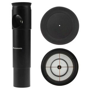 Astromania 1.25Inch Metal Collimating Cheshire Eyepiece Without Laser for Newtonian Reflector Telescope - Long Version