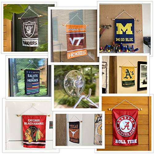 Sports Flags Pennants Company Window Garden Flag Hanger Holder