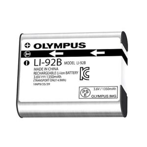 olympus li-92 rechargeable battery (silver)