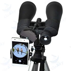 GOSKY Smartphone Adapter Mount Regular Size - Compatible with Binoculars, Monoculars, Spotting Scopes, Telescope, Microscopes - Fits almost all Smartphones on the Market - Record Nature and The World