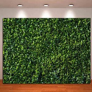 hqm 3d green leaves nature spring theme photo background 8x6ft fabric wedding birthday party newborn baby shower photography backdrops zoo decor banner dessert cake table decor booth