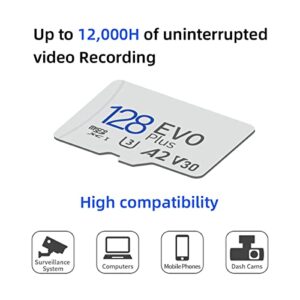 128GB SD Card Class 10 U3 for REDTIGER 4K Dash Cam