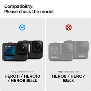 Spigen Tempered Glass Screen Protector designed for GoPro Hero 11 / GoPro Hero 10 / GoPro Hero 9 - Multi Pack