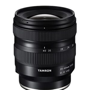 Tamron 20-40mm f/2.8 Di III VXD Lens for Sony E-Mount Full Frame Mirrorless Cameras