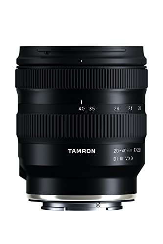 Tamron 20-40mm f/2.8 Di III VXD Lens for Sony E-Mount Full Frame Mirrorless Cameras