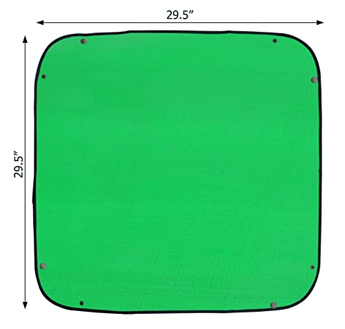 X-AT 29.5"x29.5" Foldable Gardening Mat,Plant Repotting Mat,Waterproof Thicken PE Mat, Anti Dirty Tarp