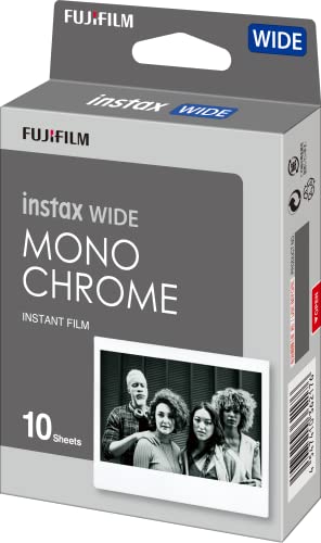 Fujifilm Instax Wide Monochrome Film - 10 Exposures