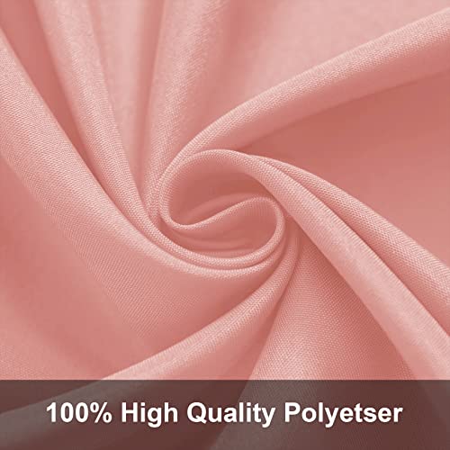 Joccun 8X10FT Light Pink Backdrop Background for Photography,Polyester Backdrop Curtain Background Screen for Photography,Photoshoot,Video Recording,Studio(8X10ft,Light Pink)