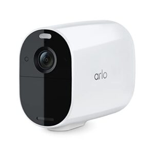 arlo essential xl spotlight camera – wireless security, 1080p video, color night vision, 2 way audio, 1 year battery life, wire-free, direct to wi-fi no hub needed, works with alexa, white – vmc2032