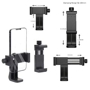 KARUIZI Chest Strap Holder for Phone Holder Hero11, 10, 9, 8, 7, 6, 5 Action Camera Accessories POV, Headband Holder, Adjustable Phone Clip Holder Chest Strap Holder Strap Holder