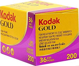 kodak gold 200 color negative film (iso 200) 35mm 36-exposures, 603 3997