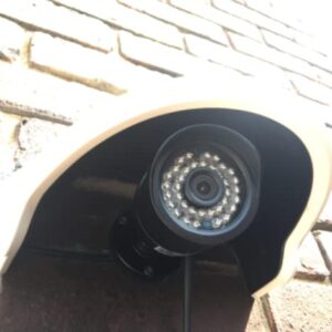 SDS DS-1250ZJ Universal Sun Rain Shade Camera Cover Shield for Outdoor Camera