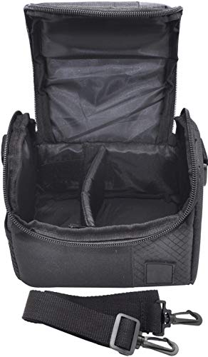 Small Soft Padded Camera Equipment Bag / Case for Canon, Nikon, Sony, Samsung, Olympus, Pentax, Panasonic & More + Microfiber Cloth