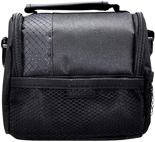 Small Soft Padded Camera Equipment Bag / Case for Canon, Nikon, Sony, Samsung, Olympus, Pentax, Panasonic & More + Microfiber Cloth