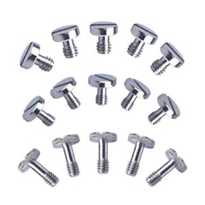 xwell 1/4”-20 slotted screw, for quick release (qr) plate or camera tripod monopod (15 pcs)