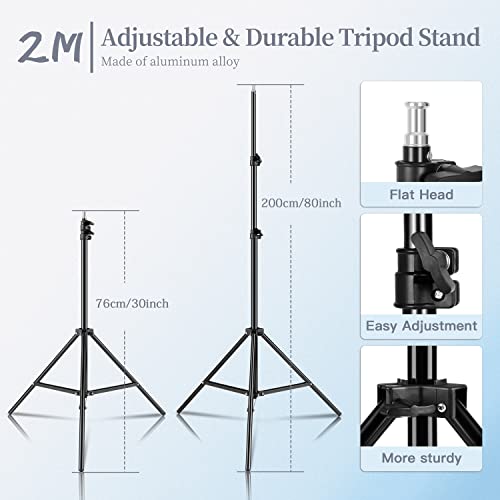 SH Softbox Photography Lighting Kit 700W Output Continuous Lighting Equipment with E27 Socket 5500K Bulbs1