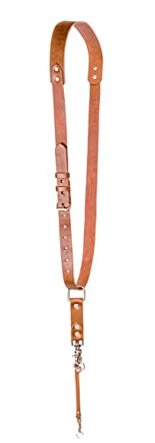 Camera Strap Accessories for One Camera-Professional Single Leather Harness Shoulder Strap Solo Camera Quick Release Gear for DSLR/SLR ProInStyle Strap (Tan)