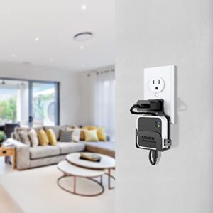 OLAIKE 64GB USB Flash Drive and Outlet Wall Mount for Blink Sync Module 2,Easy to Remove Bracket Holder with Short Cable for Blink Outdoor Indoor Security Camera(NOT Included Blink Sync Module),Black