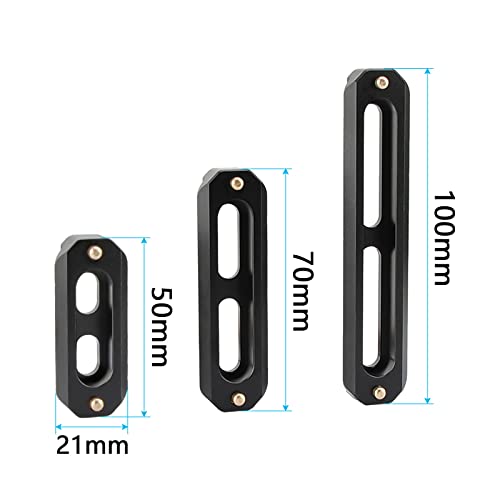 CAMVATE Triple NATO Rail Quick Release Bar 50mm / 70mm / 100mm - 2123