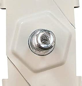 Panavise 863W CCTV T-Bar Ceiling Clip Base (Cream)